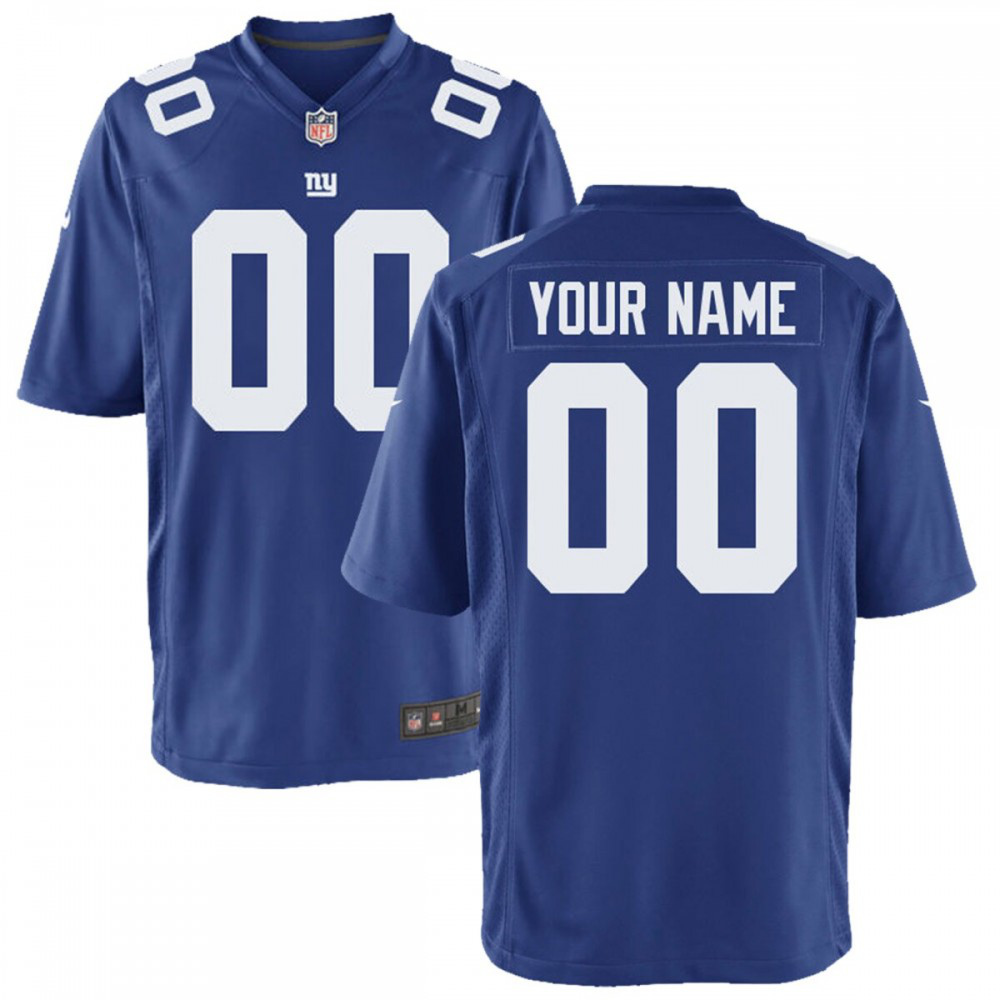 New York Giants Nike Youth Custom Game Jersey - Royal-Profan Arena